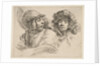 Frightened Soldier and a Man in a Fur Hat, ca. 1652 by Stefano della Bella