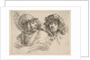 Frightened Soldier and a Man in a Fur Hat, ca. 1652 by Stefano della Bella
