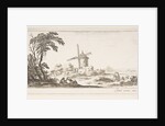 Plate 10: a family in center foreground, various figures and horses in middleground, a…, ca. 1641 by Stefano della Bella