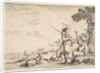 Le Florentin à la chasse, ca. 1654 by Stefano della Bella
