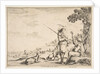 Le Florentin à la chasse, ca. 1654 by Stefano della Bella