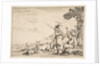 Le Florentin à la chasse, ca. 1654 by Stefano della Bella