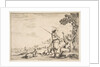 Le Florentin à la chasse, ca. 1654 by Stefano della Bella