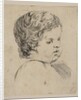 Plate 12: head of a child, from 'The Book for Learning to Draw by Stefano della Bella