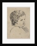 Plate 12: head of a child, from 'The Book for Learning to Draw by Stefano della Bella