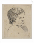 Plate 12: head of a child, from 'The Book for Learning to Draw by Stefano della Bella