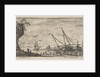 Plate 1: seaport with ships, from 'Seascapes', ca. 1644 by Stefano della Bella
