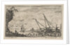 Plate 1: seaport with ships, from 'Seascapes', ca. 1644 by Stefano della Bella