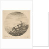 Herdsman on Horseback Drives Animals, ca. 1646 by Stefano della Bella