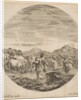Two Women Crossing a Stream, ca. 1646 by Stefano della Bella