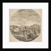 Two Women Crossing a Stream, ca. 1646 by Stefano della Bella