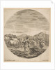 Two Women Crossing a Stream, ca. 1646 by Stefano della Bella