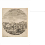 Two Women Crossing a Stream, ca. 1646 by Stefano della Bella