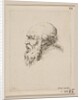 Head of a Bald and Bearded Old Man in Profile, from 'Various heads and figures by Stefano della Bella
