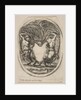 Cartouche Formed by a Tiger Skin Flanked by Two Centaurs, 1647 by Stefano della Bella