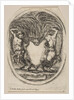 Cartouche Formed by a Tiger Skin Flanked by Two Centaurs, 1647 by Stefano della Bella