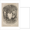 Cartouche Formed by a Tiger Skin Flanked by Two Centaurs, 1647 by Stefano della Bella