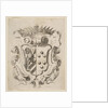Arms of the Medici with Della Rovere, 1637 by Stefano della Bella