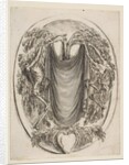 Cartouche with Skeletons, 1647 by Stefano della Bella