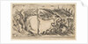 Two Different Halves of Cartouches Each Showing an Eagle Fighting a Serpent, 1646 by Stefano della Bella