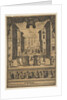 Frontispiece for the comedy 'The Buffoons', a set on stage resembling a p…, ca. 1639 by Stefano della Bella