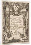 Frontispiece for the Instruzione a' Cancellieri, 1635 by Stefano della Bella