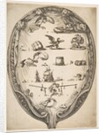 Screen with Rebus of Fortune, ca. 1639 by Stefano della Bella