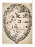 Screen with Rebus of Fortune, ca. 1639 by Stefano della Bella