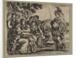 Les neuf Muses, 1644 by Stefano della Bella