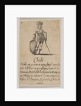 Chile, from 'Game of Geography', 1644 by Stefano della Bella