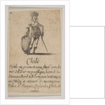 Chile, from 'Game of Geography', 1644 by Stefano della Bella