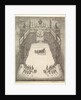 Theater at Modena, seen from above and filled with spectators, with a triumphal car at cen…, 1652 by Stefano della Bella