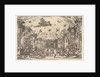 Fifth scene, the Inferno, from 'The marriage of the gods', 1637 by Stefano della Bella