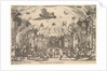 Fifth scene, the Inferno, from 'The marriage of the gods', 1637 by Stefano della Bella