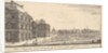 View of Luxembourg from the garden side of the Palais d'Orleans, from 'Various views of…, 1649-51 by Stefano della Bella