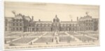 The palace of Catherine de Medici, called the Tuilleries, from 'Various views of remark…, 1649-51 by Stefano della Bella