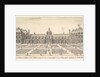 The palace of Catherine de Medici, called the Tuilleries, from 'Various views of remark…, 1649-51 by Stefano della Bella