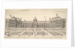 The palace of Catherine de Medici, called the Tuilleries, from 'Various views of remark…, 1649-51 by Stefano della Bella