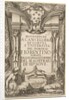 Frontispiece for 'Instructions for Chancellors': Medici coat …, 1635 by Stefano della Bella