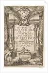Frontispiece for 'Instructions for Chancellors': Medici coat …, 1635 by Stefano della Bella