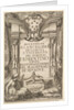 Frontispiece for 'Instructions for Chancellors': Medici coat …, 1635 by Stefano della Bella