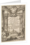Frontispiece for 'Instructions for Chancellors': Medici coat …, 1635 by Stefano della Bella