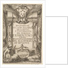 Frontispiece for 'Instructions for Chancellors': Medici coat …, 1635 by Stefano della Bella