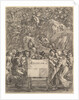 Frontispiece for 'The Works of Scarron'; the poet sitting in a chair…, 1649 by Stefano della Bella