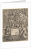 Frontispiece for 'The Works of Scarron'; the poet sitting in a chair…, 1649 by Stefano della Bella