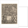 Frontispiece for 'The Works of Scarron'; the poet sitting in a chair…, 1649 by Stefano della Bella