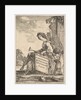 Frontispiece for 'Poems by Desmarets': a winged woman rep…, 1641 by Stefano della Bella