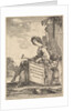 Frontispiece for 'Poems by Desmarets': a winged woman rep…, 1641 by Stefano della Bella