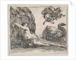 Perseus and Andromeda, from 'Game of Mythology', 1644 by Stefano della Bella