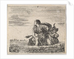 Jupiter and Europa, from 'Game of Mythology', 1644 by Stefano della Bella
